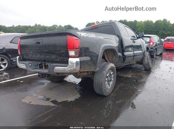 5TFSZ5AN4KX188201 2019 TOYOTA TACOMA Black Հետևի աջ