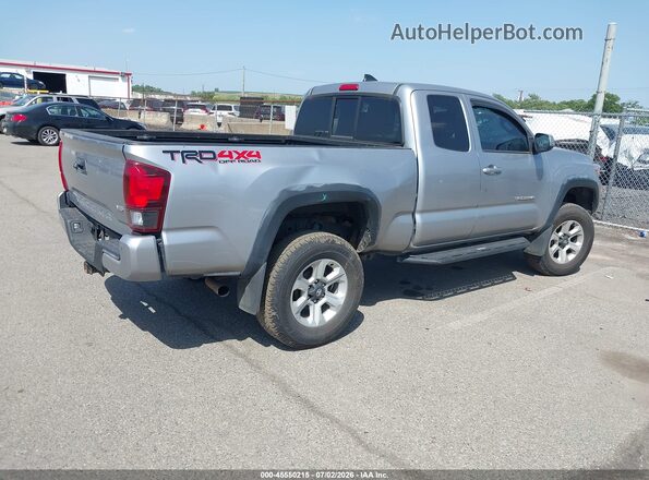 5TFSZ5AN4KX211704 2019 TOYOTA TACOMA Silver უკანა მარჯვენა