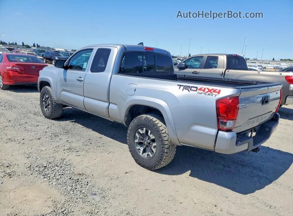 5TFSZ5AN5HX099357 2017 TOYOTA TACOMA Silver Tył lewy