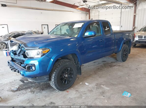 5TFSZ5AN6GX024231 2016 TOYOTA TACOMA Blue Front left