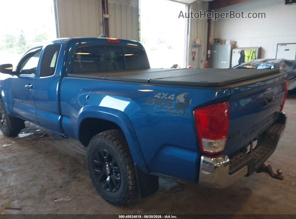 5TFSZ5AN6GX024231 2016 TOYOTA TACOMA Blue Rear left