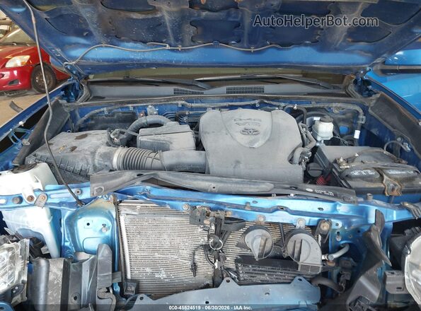 5TFSZ5AN6GX024231 2016 TOYOTA TACOMA Blue Rear view