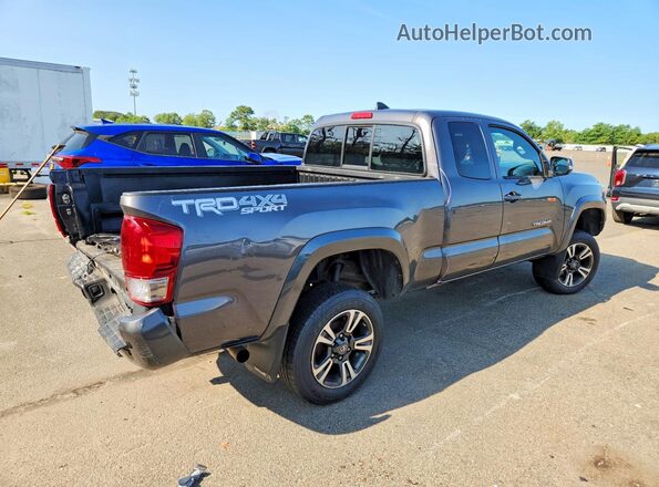 5TFSZ5AN6GX044107 2016 TOYOTA TACOMA Gray Задня права чверть