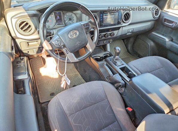 5TFSZ5AN6GX044107 2016 TOYOTA TACOMA Gray Вид панелі приладів