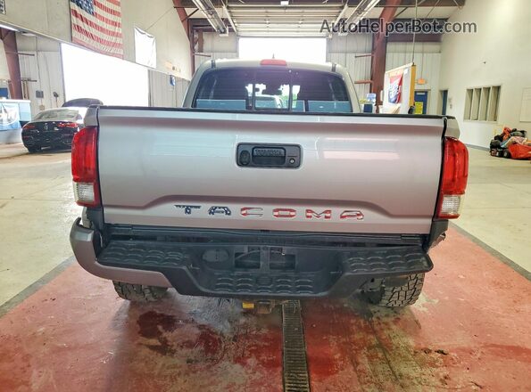 5TFSZ5AN7HX078560 2017 TOYOTA TACOMA Серебряный Вид сзади
