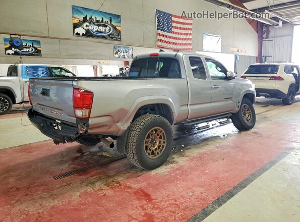 5TFSZ5AN7HX078560 2017 TOYOTA TACOMA Серебряный Задняя правая четверть
