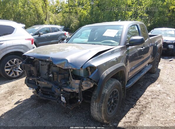 5TFSZ5AN7KX201488 2019 TOYOTA TACOMA Gray Przód lewy