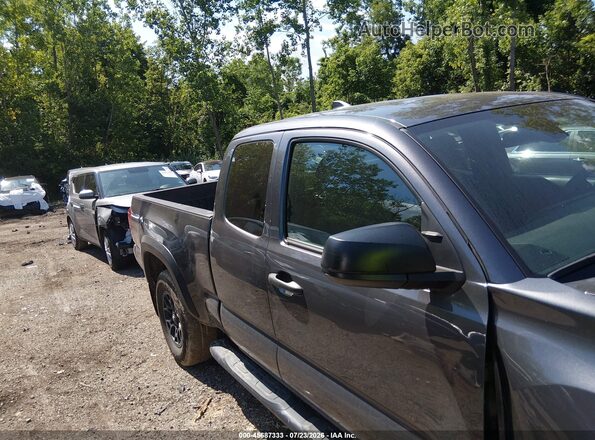 5TFSZ5AN7KX201488 2019 TOYOTA TACOMA Gray Widok wnętrza z tyłu
