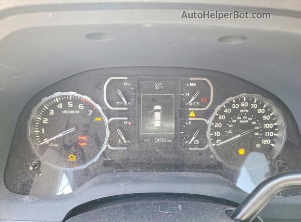 5TFUM5F11KX080373 2019 TOYOTA TUNDRA Gray Սարքավորումների վահանակի տեսք