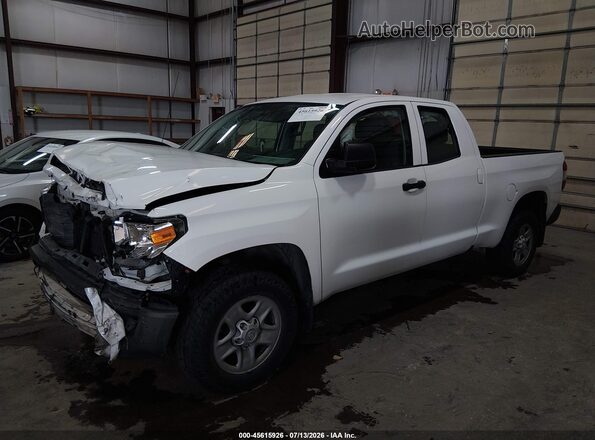 5TFUM5F13GX065574 2016 TOYOTA TUNDRA White Առջևի ձախ երեք քառորդ տեսարան