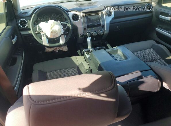 5TFUW5F12KX779344 2019 TOYOTA TUNDRA Blue წინა პანელის ხედი