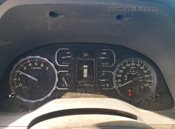 5TFUW5F12KX779344 2019 TOYOTA TUNDRA Blue ხელსაწყოთა პანელის ხედი