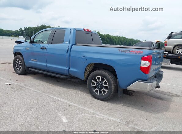 5TFUW5F13JX741457 2018 TOYOTA TUNDRA Blue Trasero izquierdo