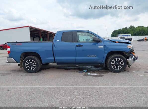 5TFUW5F13JX741457 2018 TOYOTA TUNDRA Blue Vista interior de 360 grados