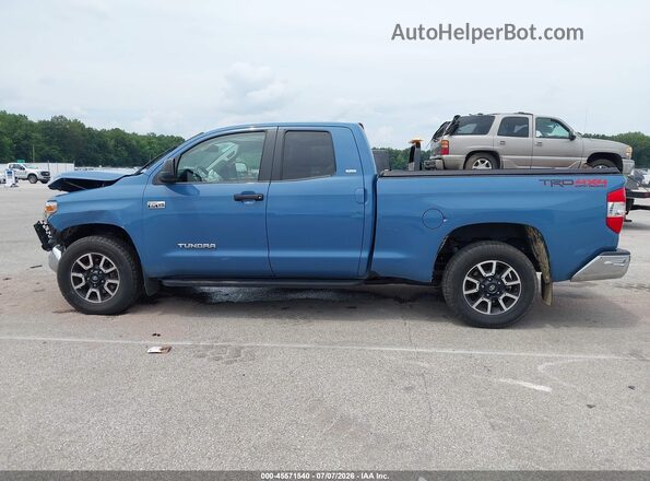 5TFUW5F13JX741457 2018 TOYOTA TUNDRA Blue 