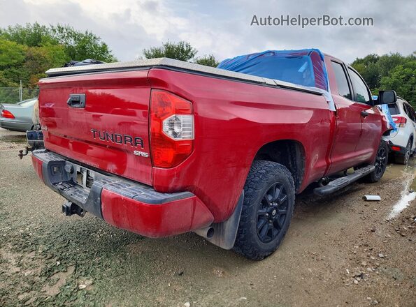 5TFUW5F13KX807734 2019 TOYOTA TUNDRA Red Rear right