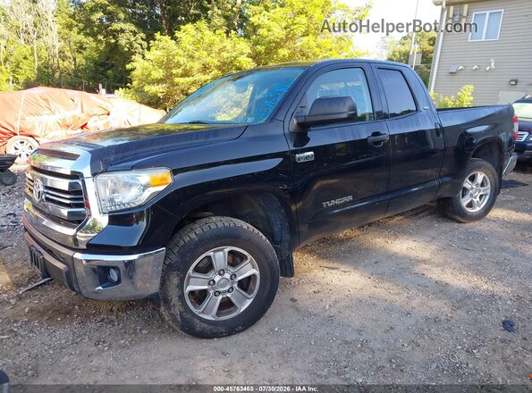 5TFUW5F1XHX596878 2017 TOYOTA TUNDRA Black Առջևի ձախ երեք քառորդ տեսարան