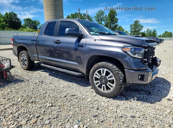 5TFUW5F1XKX862388 2019 TOYOTA TUNDRA Gray Передня права чверть