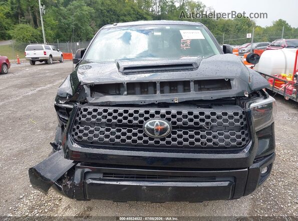 5TFUY5F10KX855749 2019 TOYOTA TUNDRA Black Widok z przodu