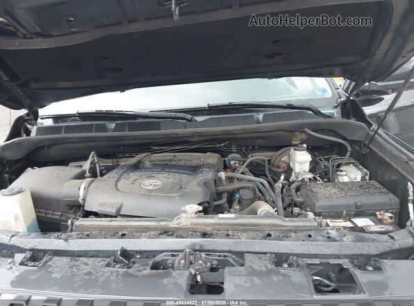 5TFUY5F10KX855749 2019 TOYOTA TUNDRA Black Widok z tyłu