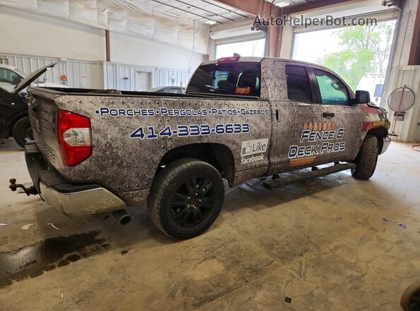 5TFUY5F10LX882533 2020 TOYOTA TUNDRA Серый Задняя правая четверть