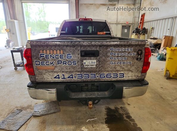 5TFUY5F10LX882533 2020 TOYOTA TUNDRA Серый Вид сзади