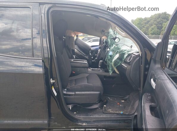 5TFUY5F11HX596102 2017 TOYOTA TUNDRA Black Front interior view