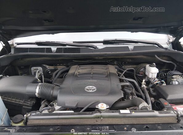 5TFUY5F13MX003379 2021 TOYOTA TUNDRA Black Widok z tyłu