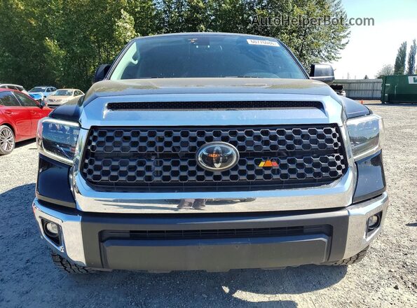 5TFUY5F14LX903352 2020 TOYOTA TUNDRA Black Front view