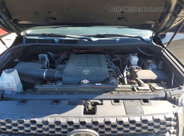 5TFUY5F14LX903352 2020 TOYOTA TUNDRA Black Rear interior view