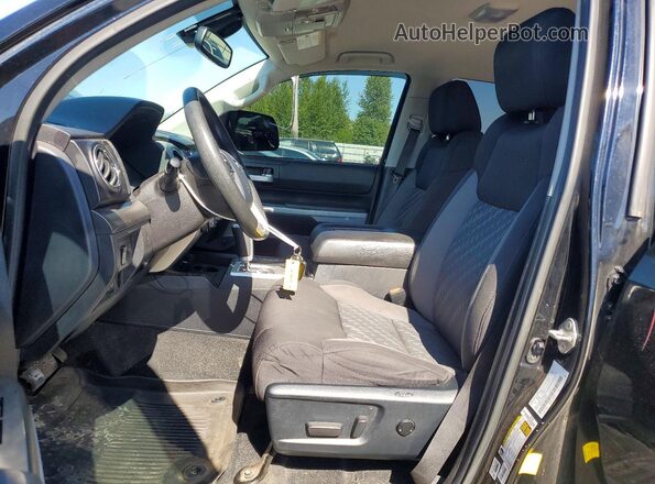 5TFUY5F14LX903352 2020 TOYOTA TUNDRA Black Front interior view