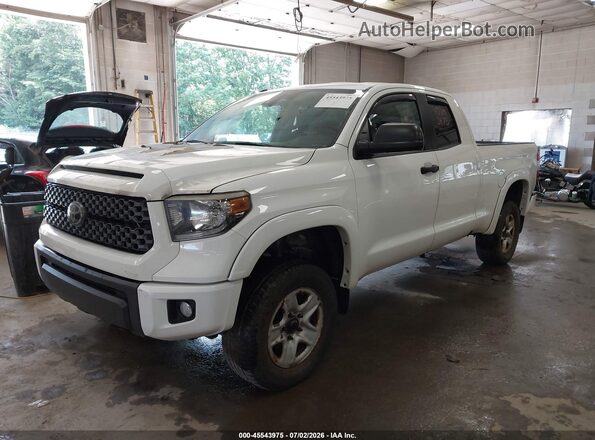 5TFUY5F16KX826465 2019 TOYOTA TUNDRA White წინა მარცხენა ხედი სამი მეოთხედიდან