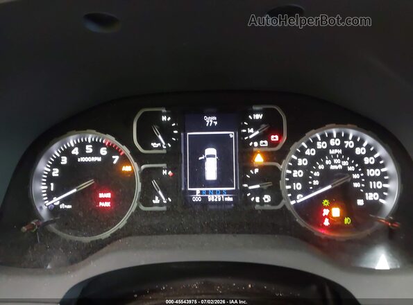 5TFUY5F16KX826465 2019 TOYOTA TUNDRA White უკანა სავარძლების ხედი