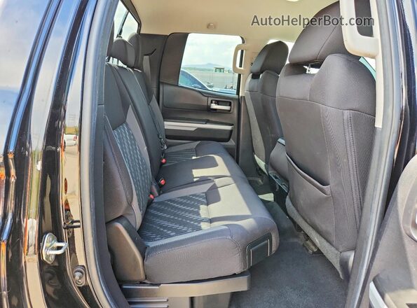 5TFUY5F18KX869334 2019 TOYOTA TUNDRA Black Հետևի նստատեղերի տեսք