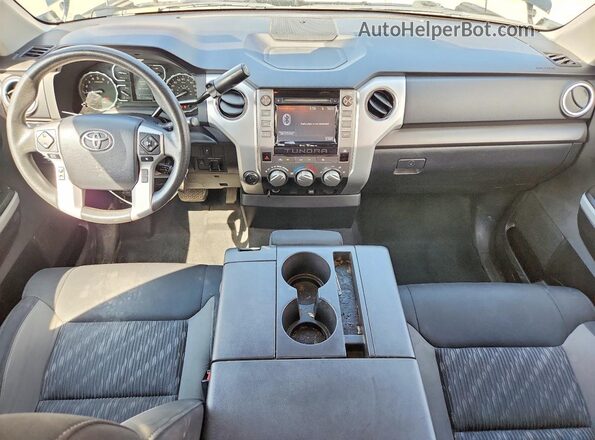 5TFUY5F18KX869334 2019 TOYOTA TUNDRA Black Առջևի վահանակի տեսք