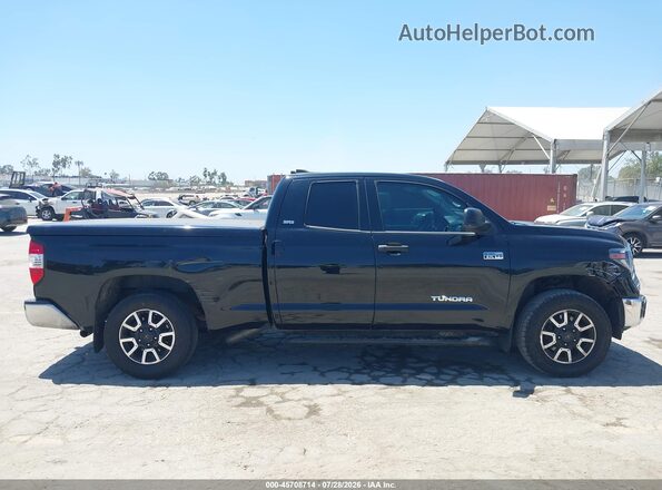 5TFUY5F18LX896566 2020 TOYOTA TUNDRA Black Vista interior trasera