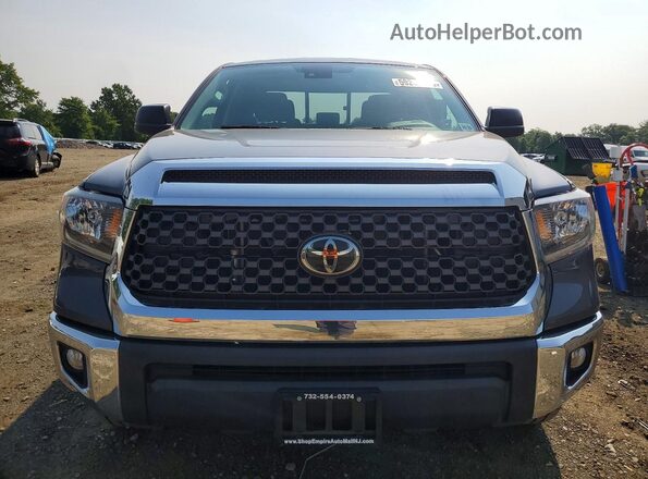 5TFUY5F18MX045384 2021 TOYOTA TUNDRA Gray წინა ხედი