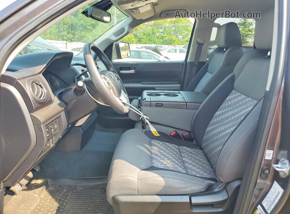 5TFUY5F18MX045384 2021 TOYOTA TUNDRA Gray წინა სალონის ხედი