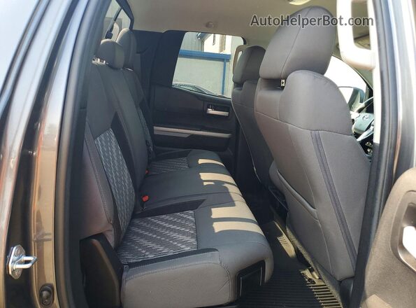 5TFUY5F18MX045384 2021 TOYOTA TUNDRA Gray უკანა სავარძლების ხედი