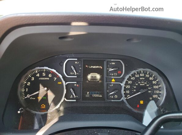 5TFUY5F18MX045384 2021 TOYOTA TUNDRA Gray ხელსაწყოთა პანელის ხედი
