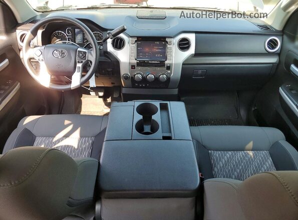 5TFUY5F18MX045384 2021 TOYOTA TUNDRA Gray წინა პანელის ხედი