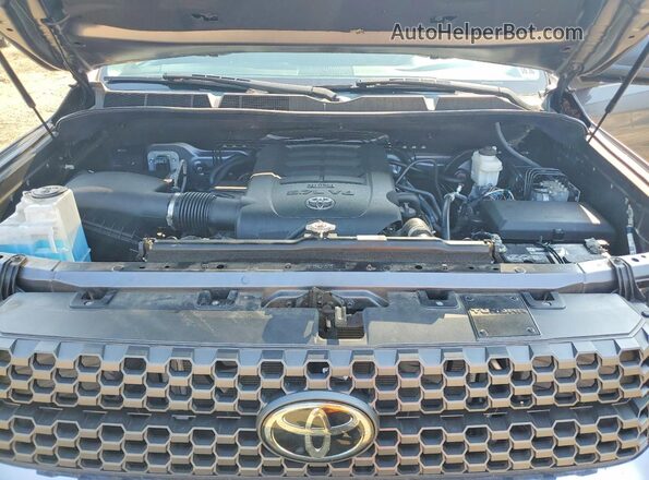 5TFUY5F18MX045384 2021 TOYOTA TUNDRA Gray უკანა სალონის ხედი