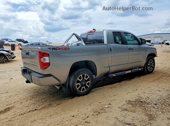 5TFUY5F19MX045801 2021 TOYOTA TUNDRA Silver Trasero derecho