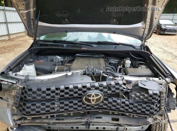 5TFUY5F19MX045801 2021 TOYOTA TUNDRA Silver Vista interior trasera