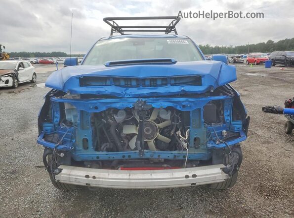5TFUY5F1XJX754331 2018 TOYOTA TUNDRA Blue Դիմացի տեսք