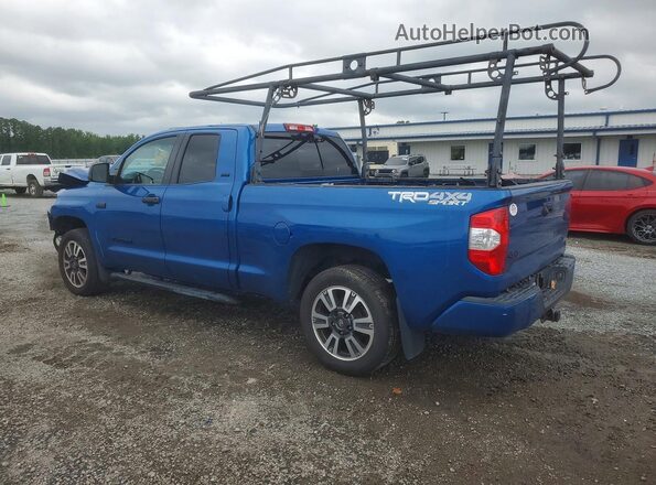 5TFUY5F1XJX754331 2018 TOYOTA TUNDRA Blue Հետևի ձախ