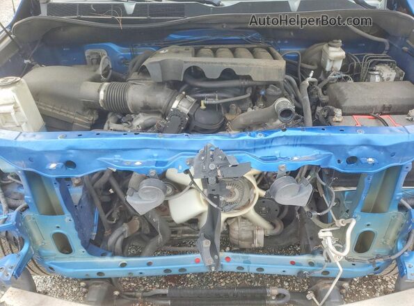 5TFUY5F1XJX754331 2018 TOYOTA TUNDRA Blue Սալոնի հետևի տեսք