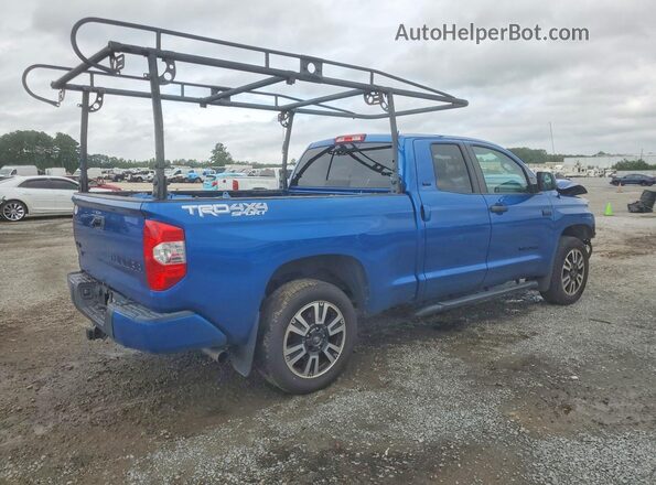 5TFUY5F1XJX754331 2018 TOYOTA TUNDRA Blue Հետևի աջ