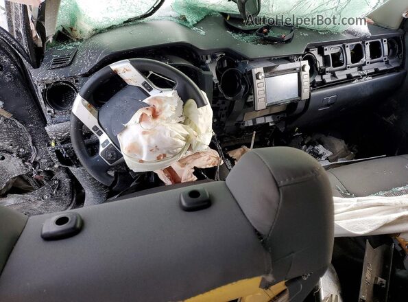 5TFUY5F1XKX818675 2019 TOYOTA TUNDRA Gray Вид панелі приладів
