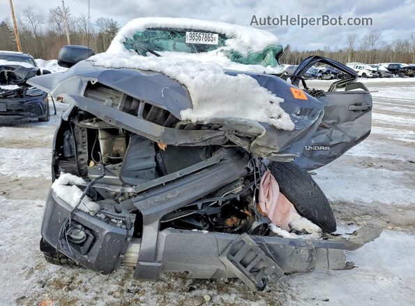 5TFUY5F1XKX818675 2019 TOYOTA TUNDRA Gray Вид спереду